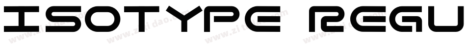 Isotype Regular字体转换